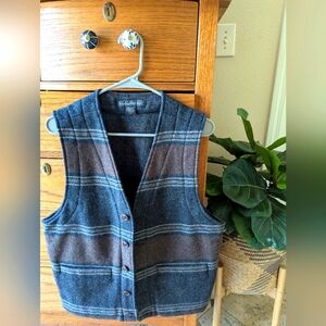 Striped Wool Vest